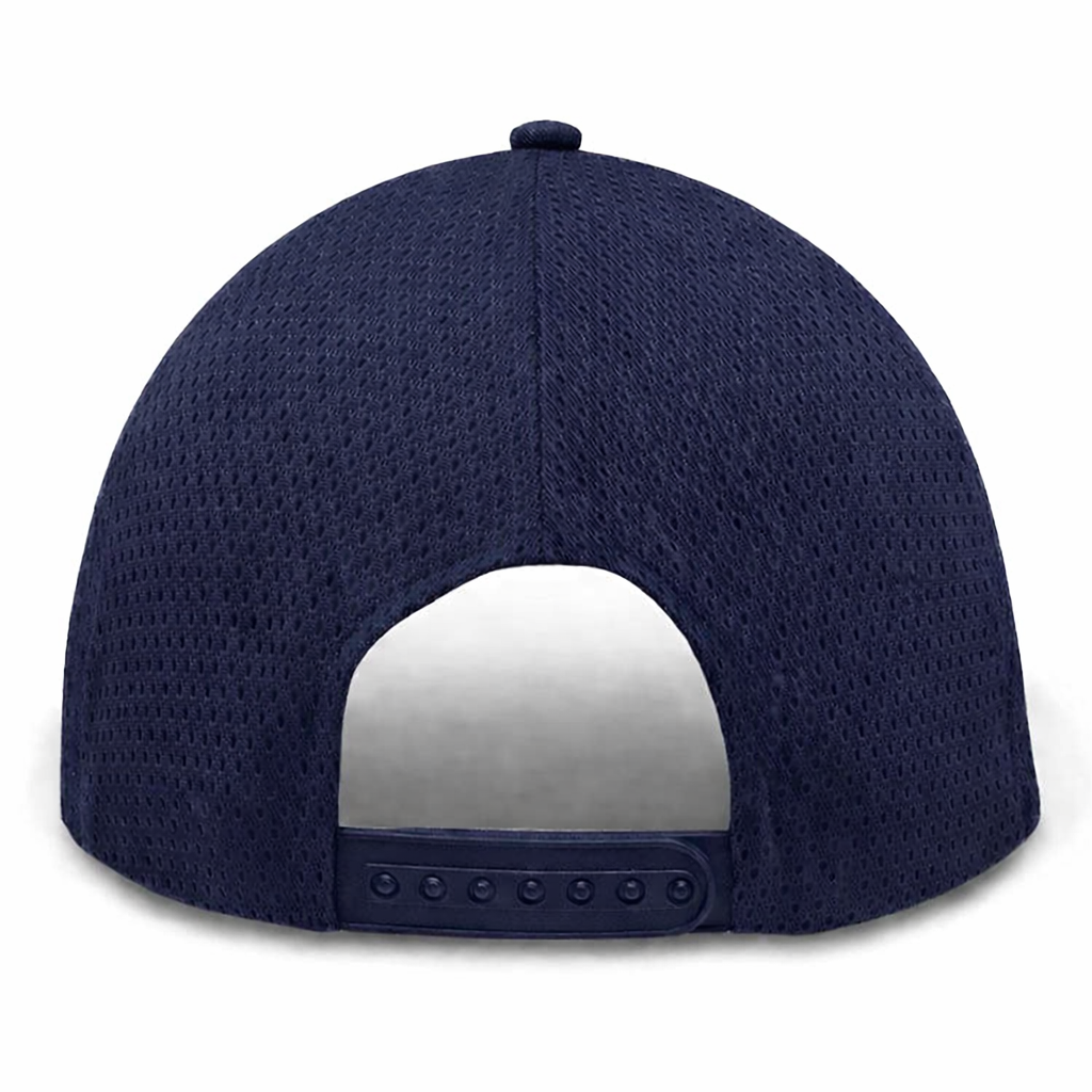 Navy Blue Partial Coolnit - Unstructured Baseball Cap - back1