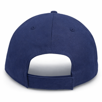 Navy Blue with Aztec Visor - Structured Baseball Cap - back 1