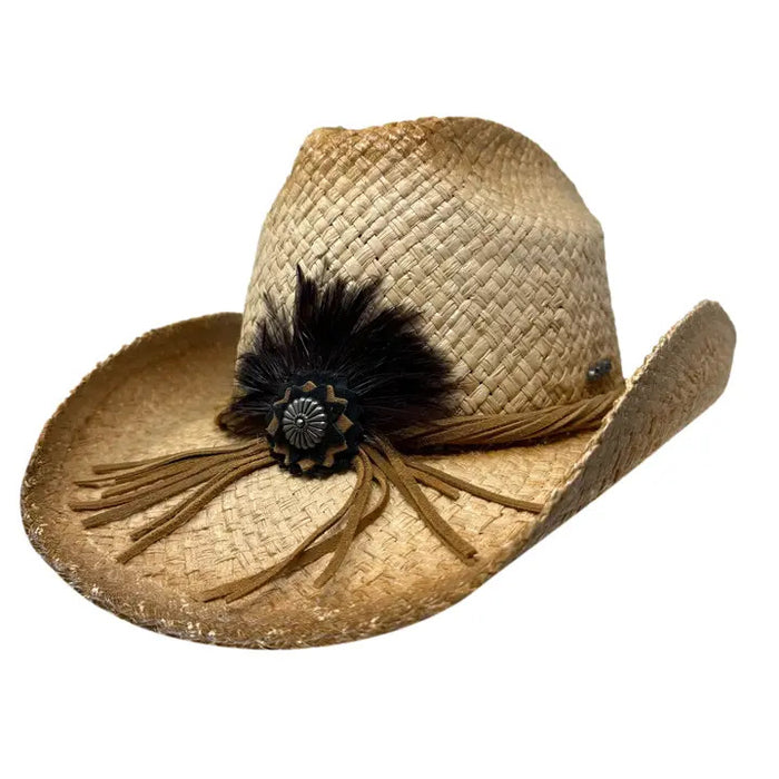 Ol' Crow Cowboy Hat front view