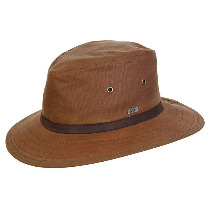 Portland Oilskin Waterproof Rain Hat front view