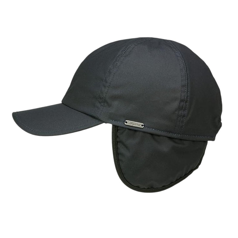 Premium Ultra Weather Black Cap left side