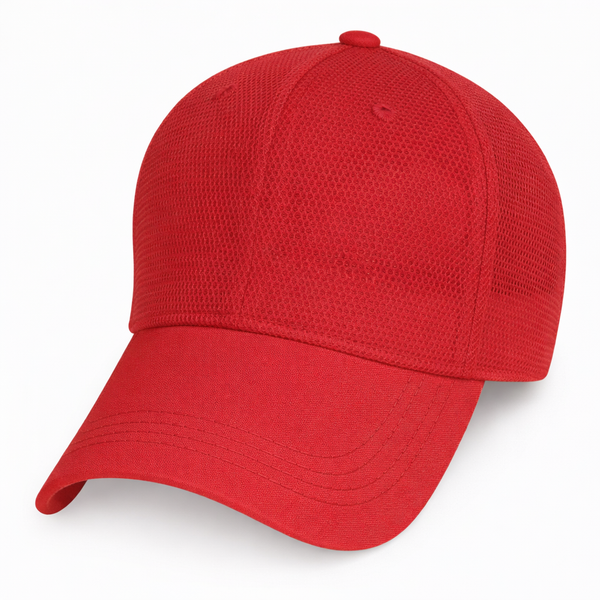 Red All Coolnit - Unstructured Baseball Cap - front 1
