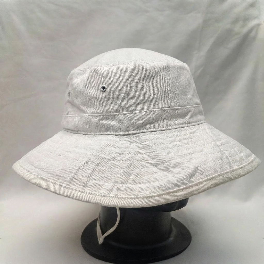 Safari Boonie Hat - White - right 2