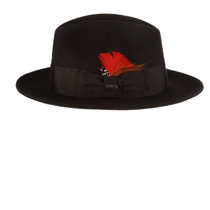 Scarsdale Fedora - Black