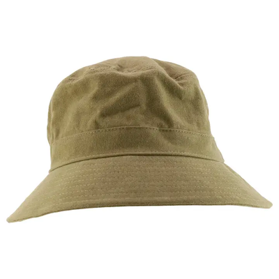 Short Brim Outdoor Bucket Hat - Khaki