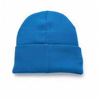 Sky Blue Knit Hat front view