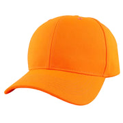 Structured Baseball Cap - Neon Orange