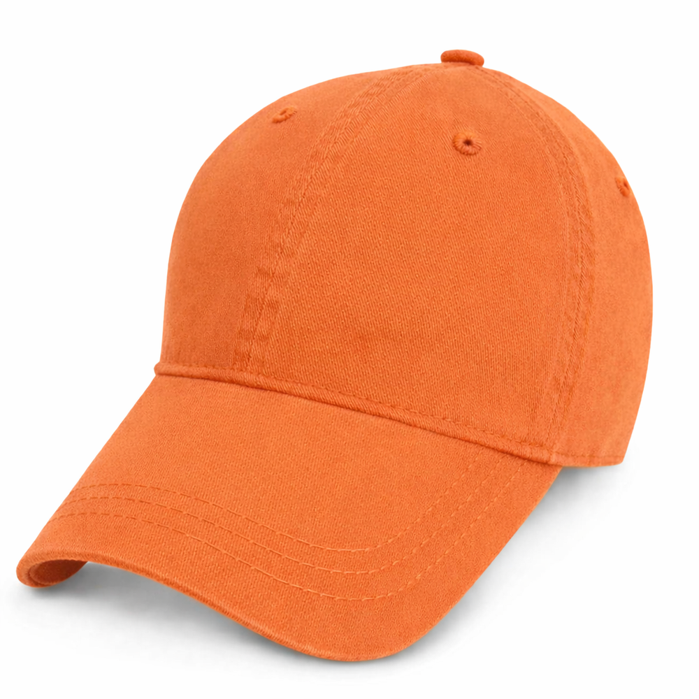 Vivid Blaze Orange - Structured Baseball Cap – BigHatStore