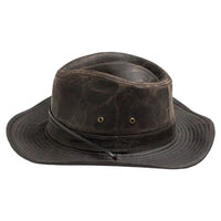 Weathered-Cotton-Outback-Hat-Side