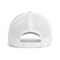 White All Coolnit-Unstructured Baseball Cap-back 1