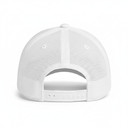 White All Coolnit-Unstructured Baseball Cap-back 1