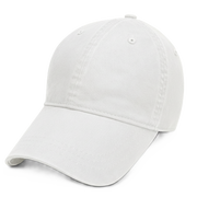 White - Unstructured Baseball Cap