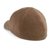 Wigens Classic Baseball Cap Chocolate Brown back left view