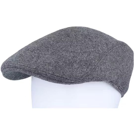 Grey Melange Ivy Modern Cap left front view