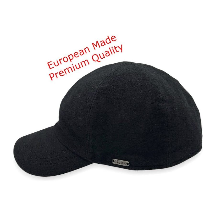 Black Classic Baseball Cap front view