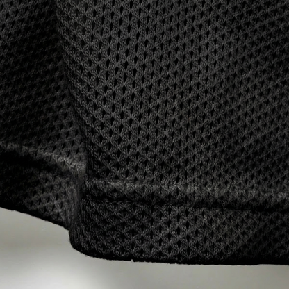 Black Wicking Soft Mesh - Unstructured Baseball Cap