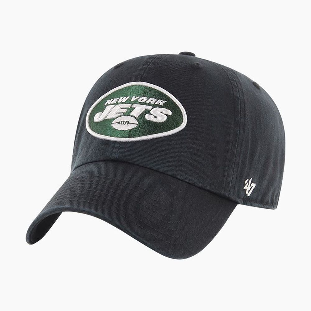 New York Jets (NFL) - Black Unstructured Baseball Cap