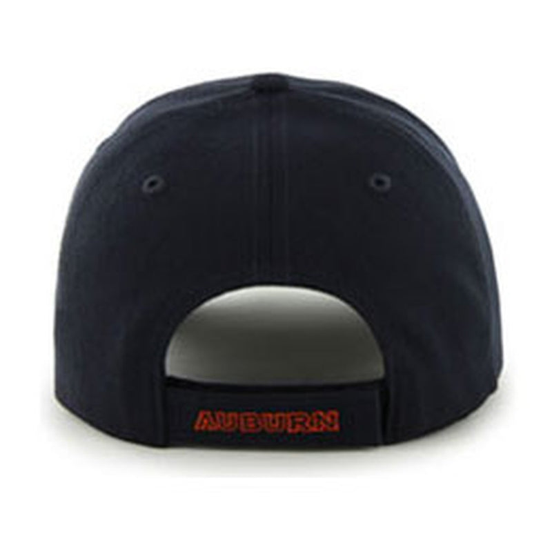 Auburn University (AU) NCAA College Structured Baseball Big Caps, fits Size 3XL, back-view