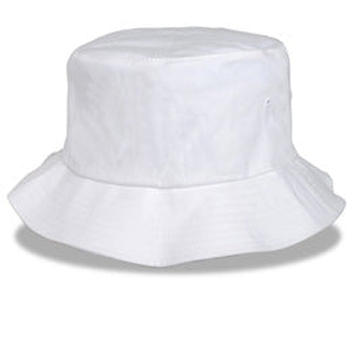 Big Bucket Hats in White color with cotton sweatband fits cap Sizes 3XL