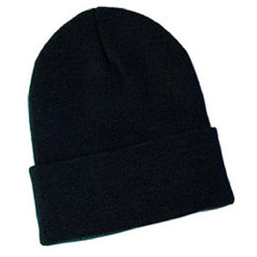 Black Knit Beanies for Big Heads