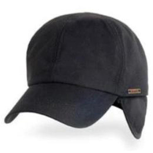 Black Premium Ultra Weather winter hats for big heads in cap Sizes 3XL and 4XL