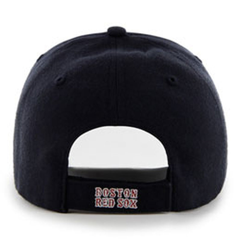 Boston Red Sox Embroidered MLB Structured Ball Caps for Big Heads fits Size 3XL back view