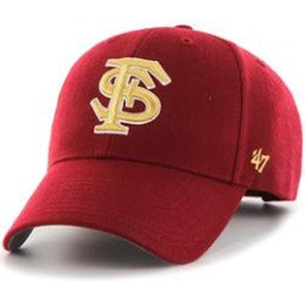 Florida State (FSU Seminoles) NCAA Structured Baseball Big Caps, fits Size 3XL