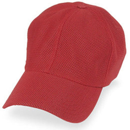 Hats for Large Heads in Red with All Coolnit for size 3XL