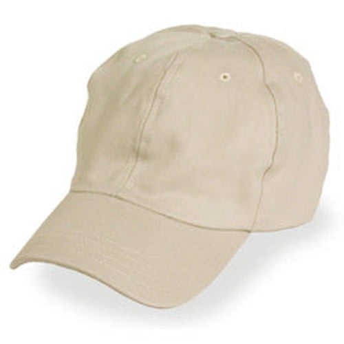 Khaki Unstructured Baseball Hats for Big Heads fits Size 3XL caps