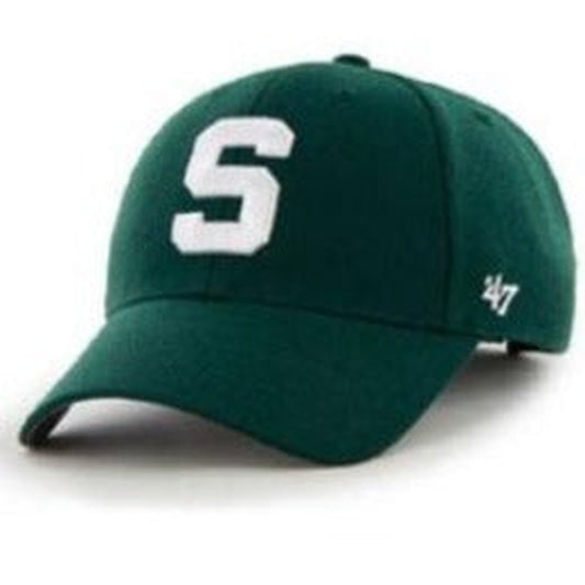 Michigan State University (MSU Spartans) NCAA Structured Big Caps fits Size 3XL