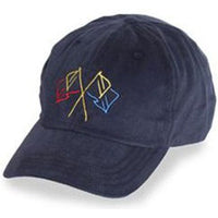 Navy Blue with Nautical Flags in Baseball Hats for Large Heads in Size 3XL