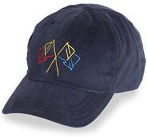 Navy Blue with Nautical Flags in Baseball Hats for Large Heads in Size 3XL