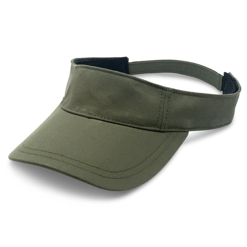 Olive Visors for Big Heads fits Sizes 3XL and 4XL