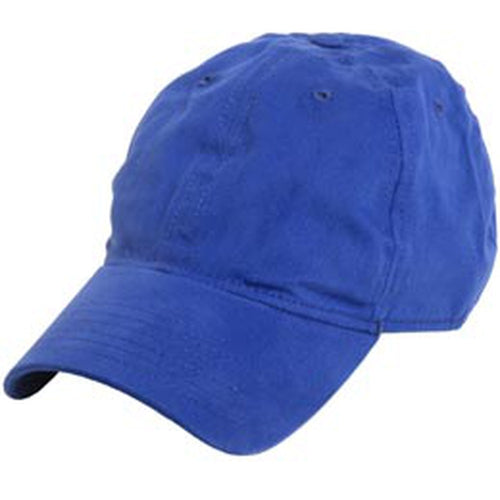 Royal Blue Unstructured Dad's Baseball Hats for Big Heads fits Size 3XL