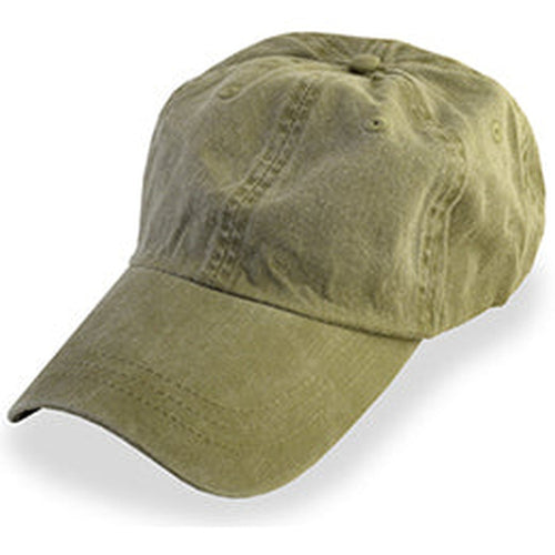 Safari Green Weathered style Baseball Caps, fits Largest Hat Sizes 3XL and 4XL