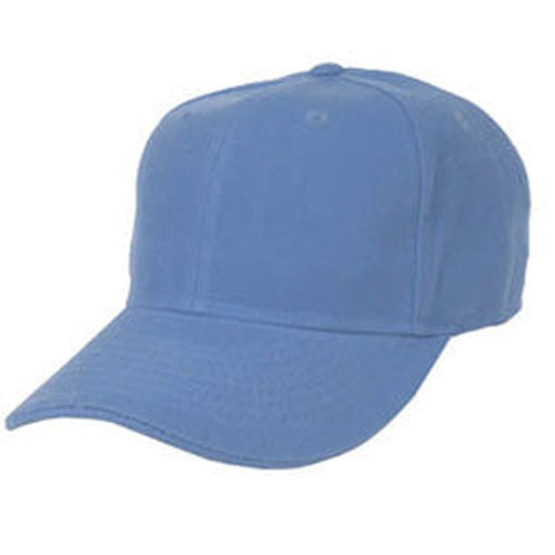 Sky Blue Fitted Hats for Big Heads in Sizes 7 3/4 and Size 8