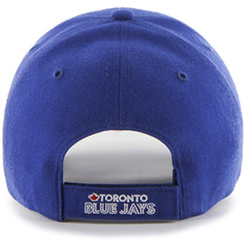 Toronto Blue Jays MLB Structured Baseball Caps for Big Heads fits hat Size 3XL back view