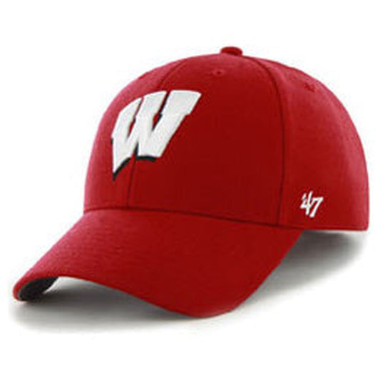 University of Wisconsin Badgers NCAA Structured Big Caps, fits hat Size 3XL