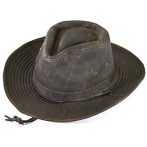 Weathered Outback Style Fedoras for Big Heads fits Size 3XL