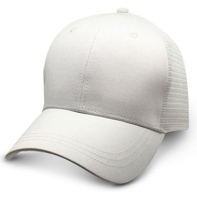 White Mesh - Structured Baseball Cap HK