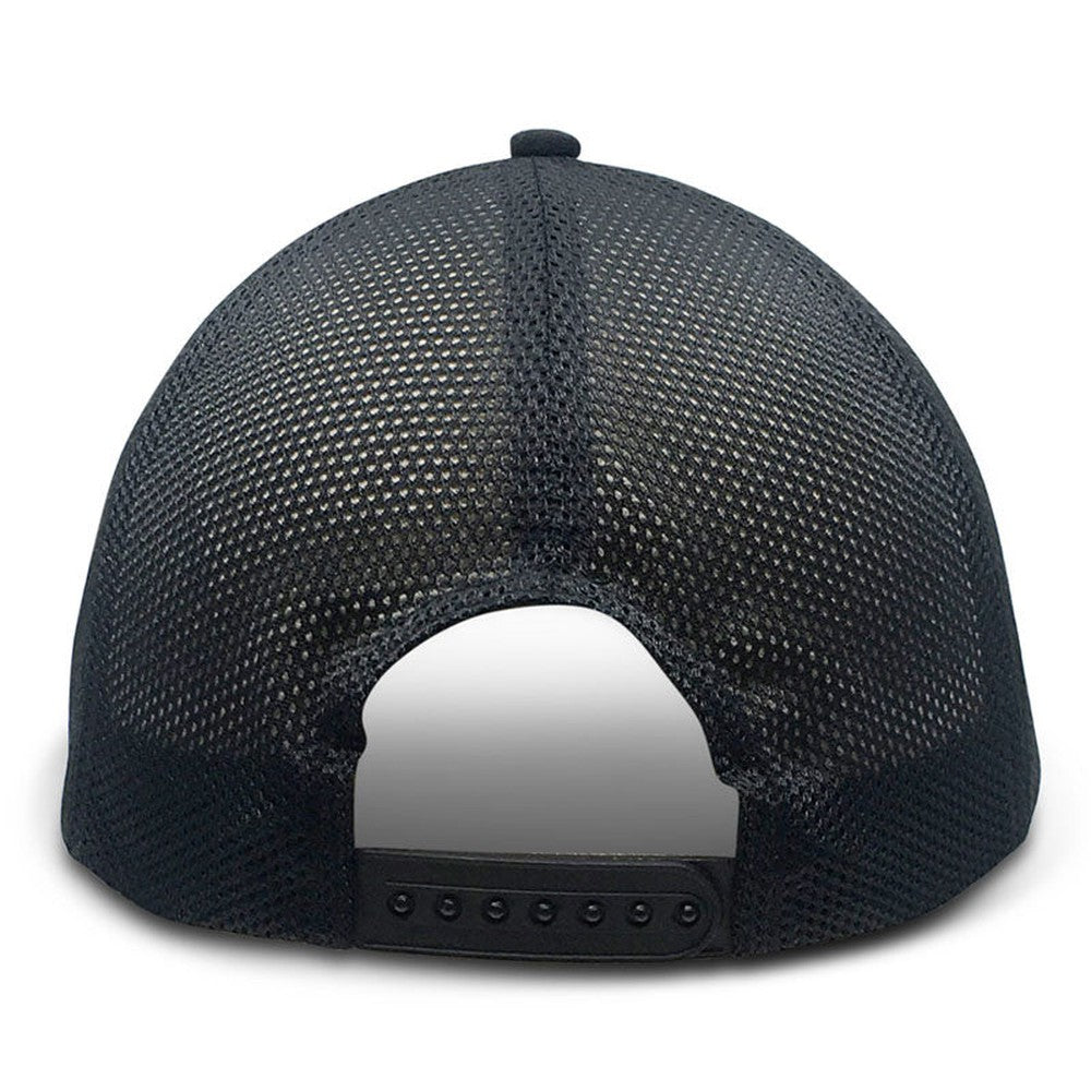 Big Size 2XL Black Pro-Mesh FlexFit® Baseball Cap BIGHEADCAPS Big Size 2XL Black Pro-Mesh FlexFit® Baseball Cap BIGHEADCAPS