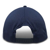 blue mesh hats for big heads - backview