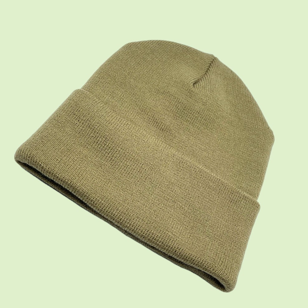 Goldenrod Knit Hat front view