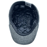 Grey Pub Cap hat interior view