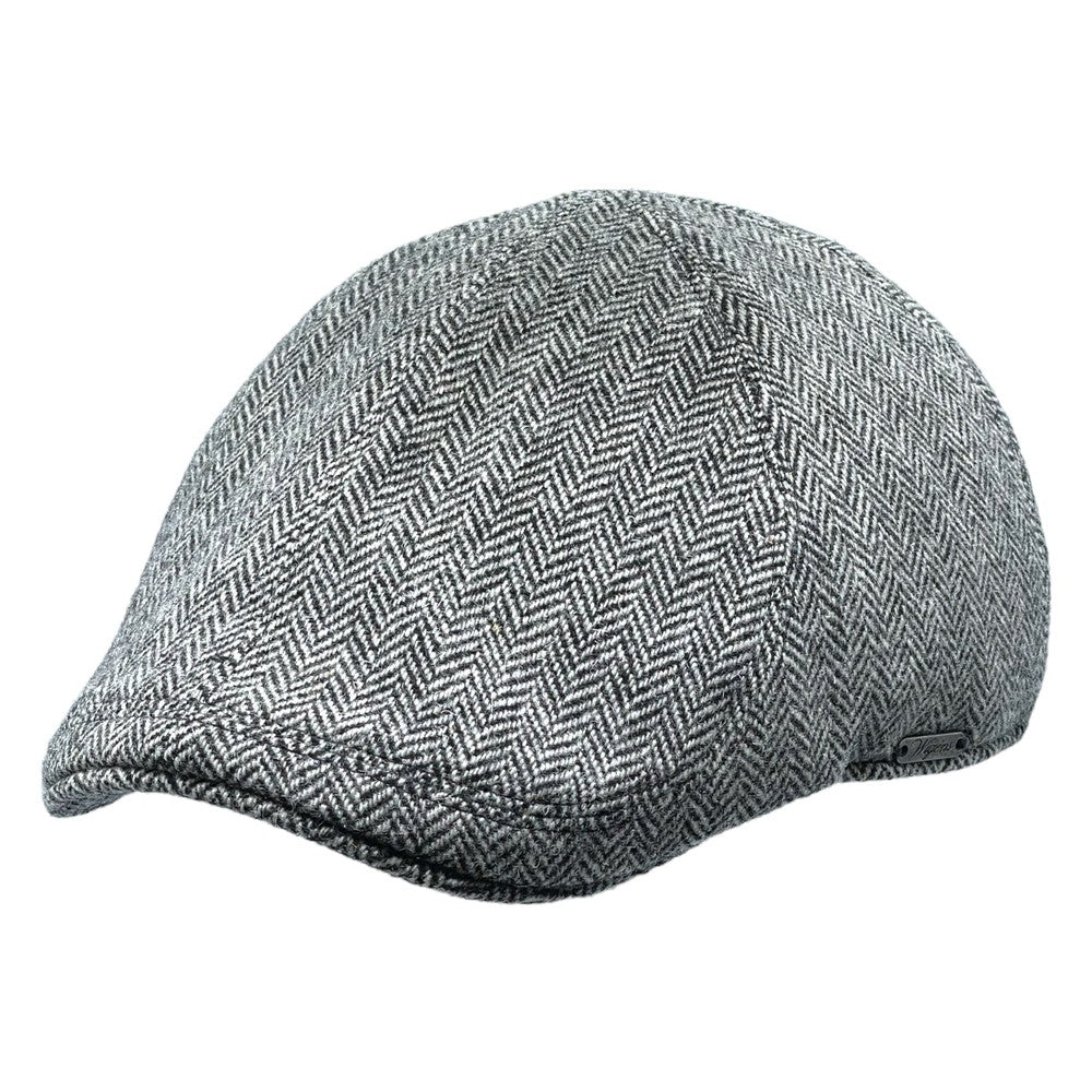 Grey Pub Cap front view