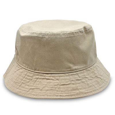 Khaki Weathered Big Bucket Hat