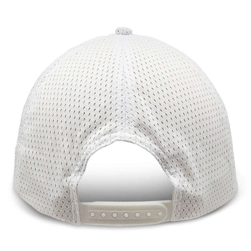 white mesh hats for big heads - backview